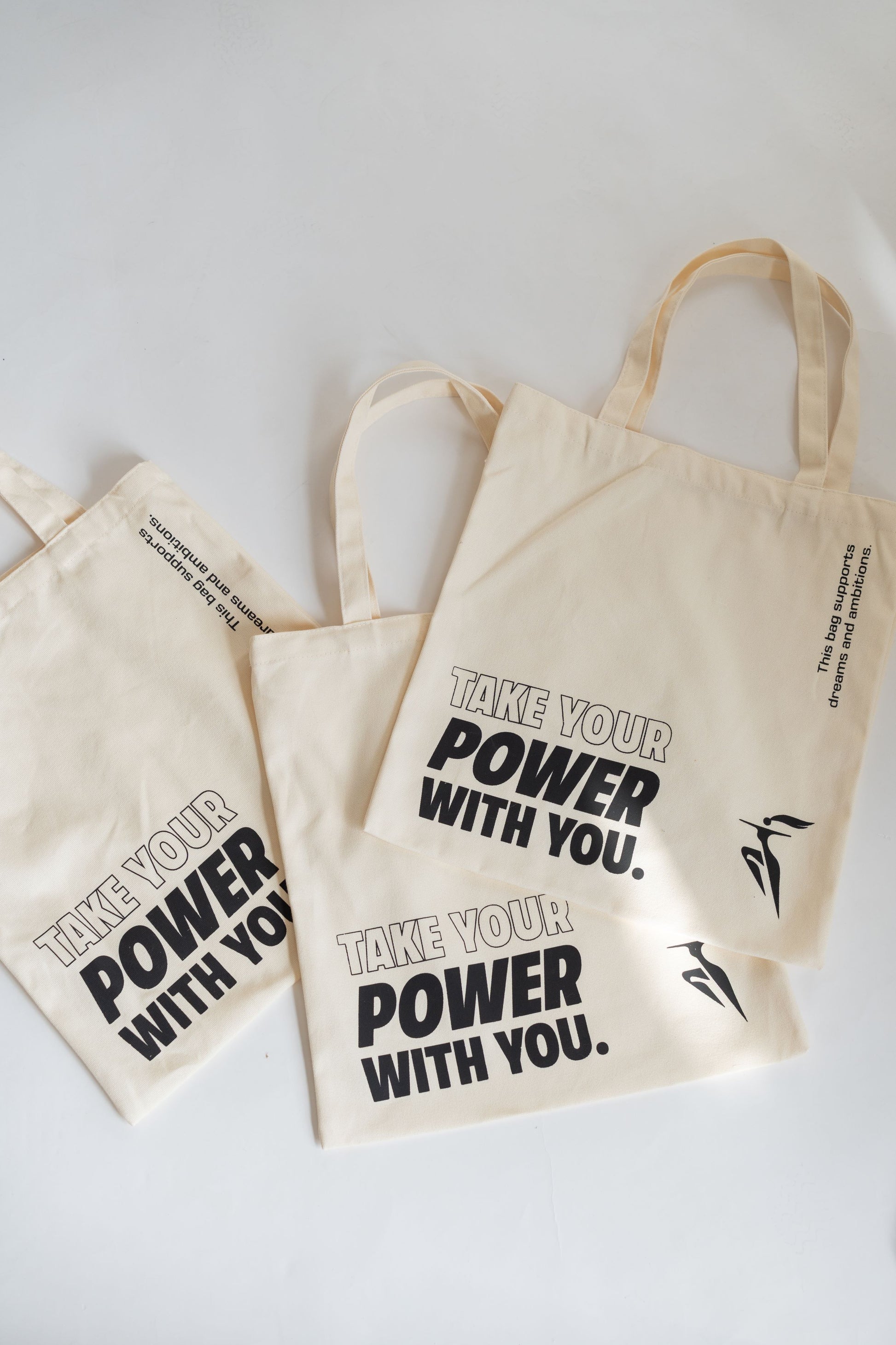 Reusable bag made of 100% cotton – Girl Power