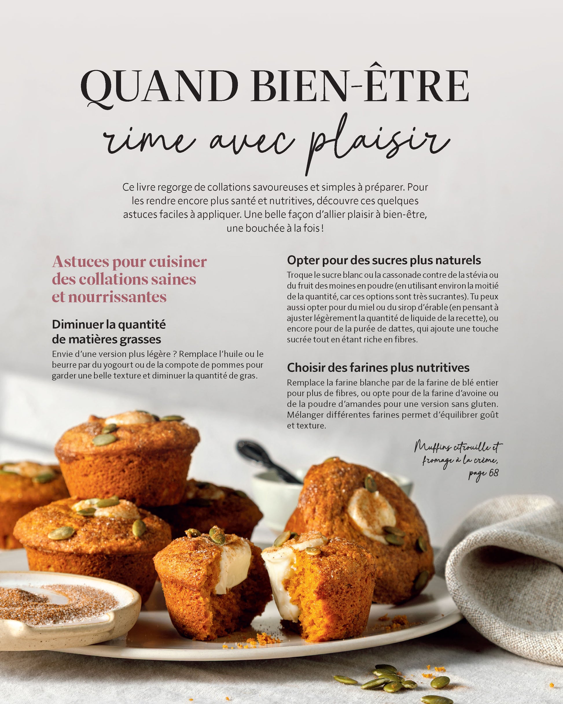 "Collations Énergisantes & Délicieuses" par Marieve Bergeron & Alexane Rivard