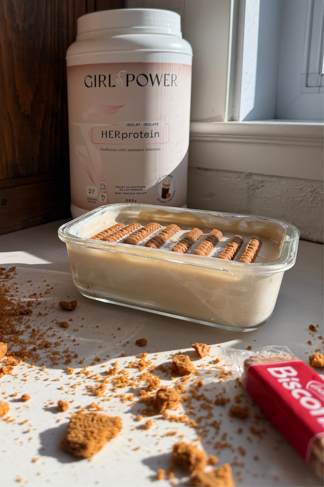 Viral Japanese Cheesecake Biscoff et Café-Caramel