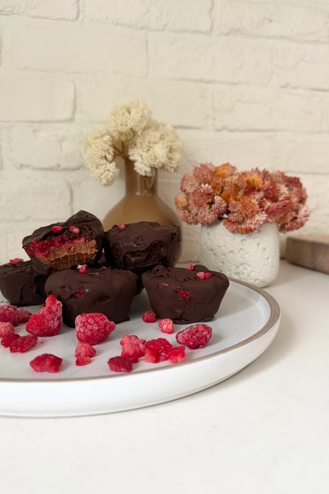 Cups décadents choco-framboise