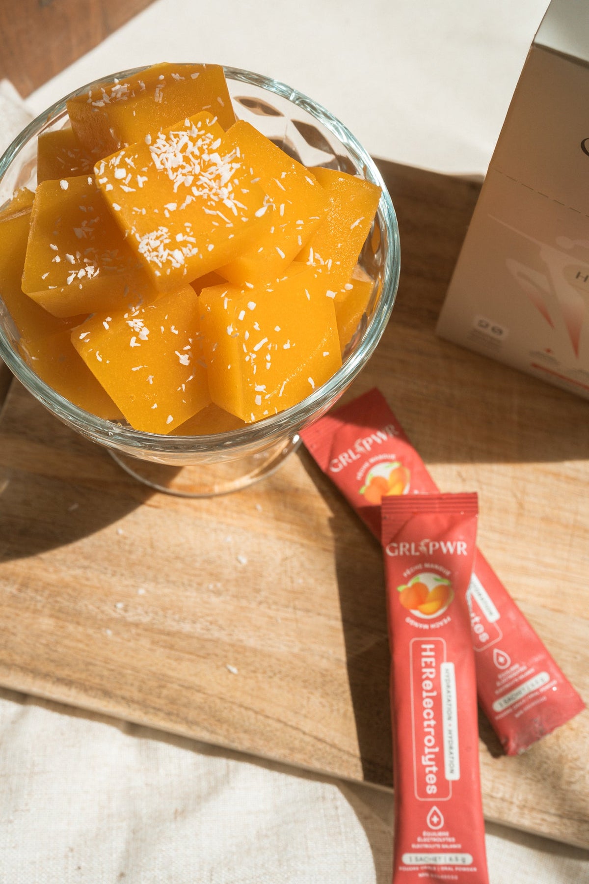 Gummies à la mangue & électrolytes
