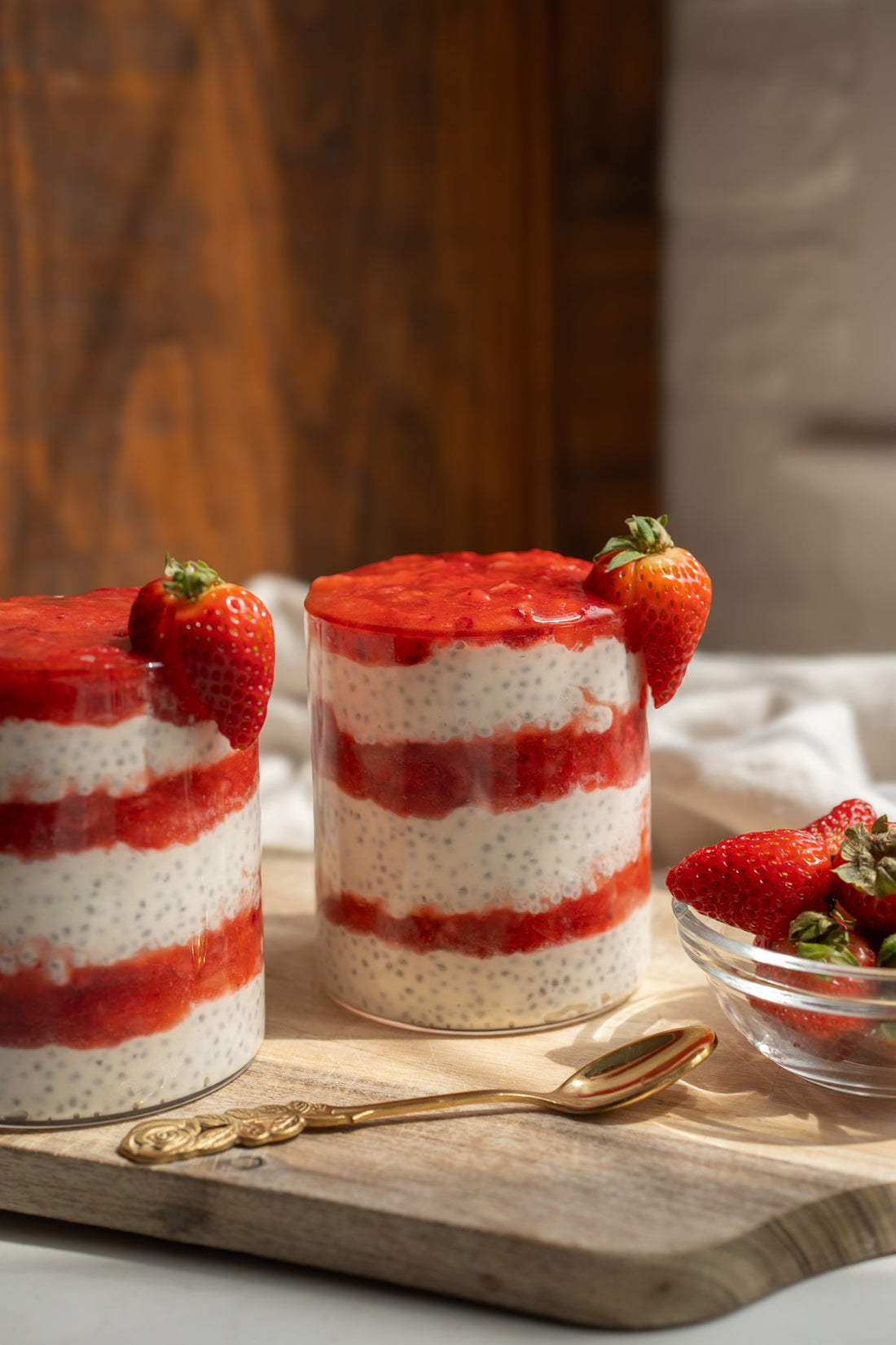 Pudding de chia PB&J