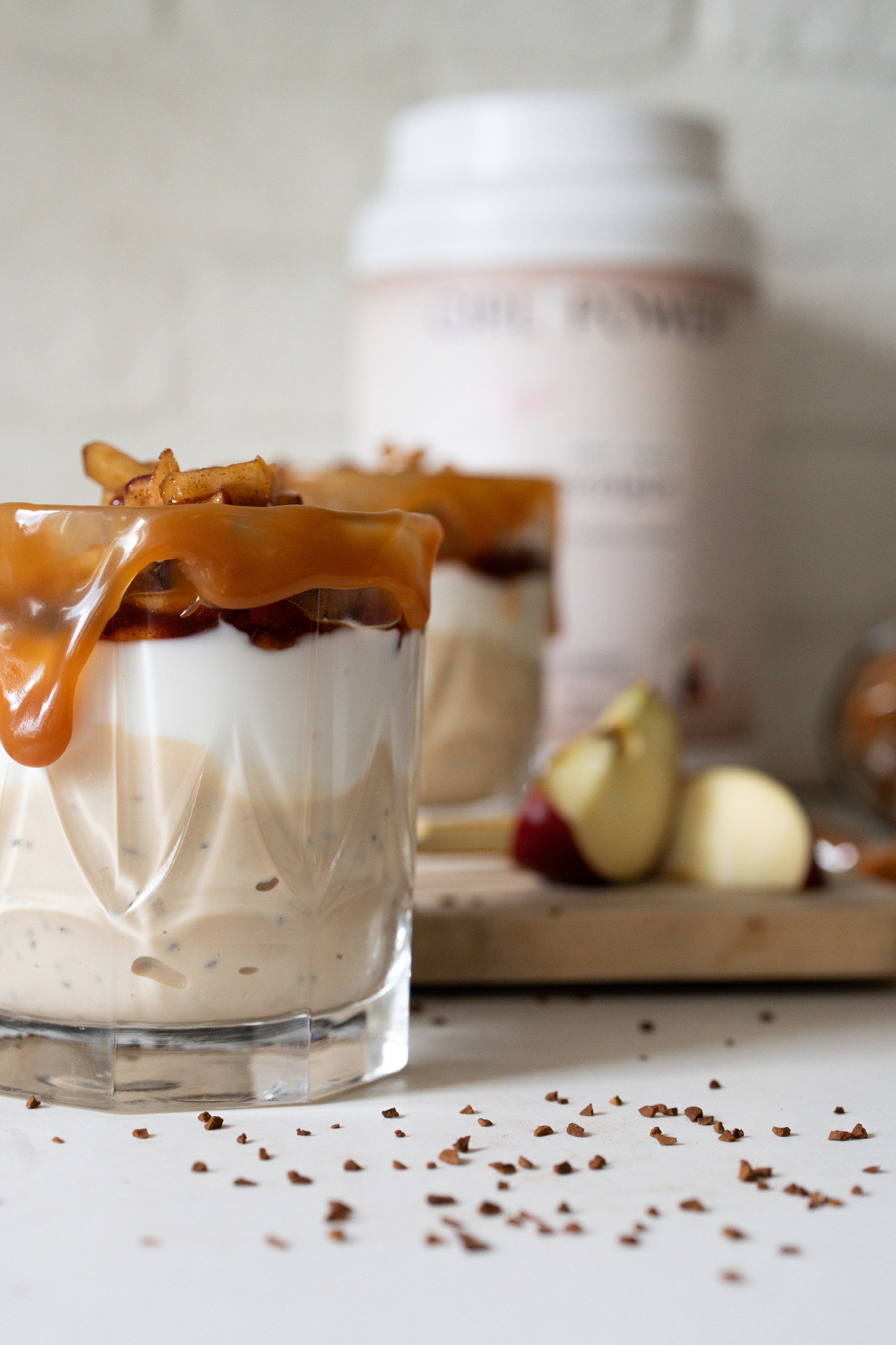 Parfait décadent à la pomme & épices