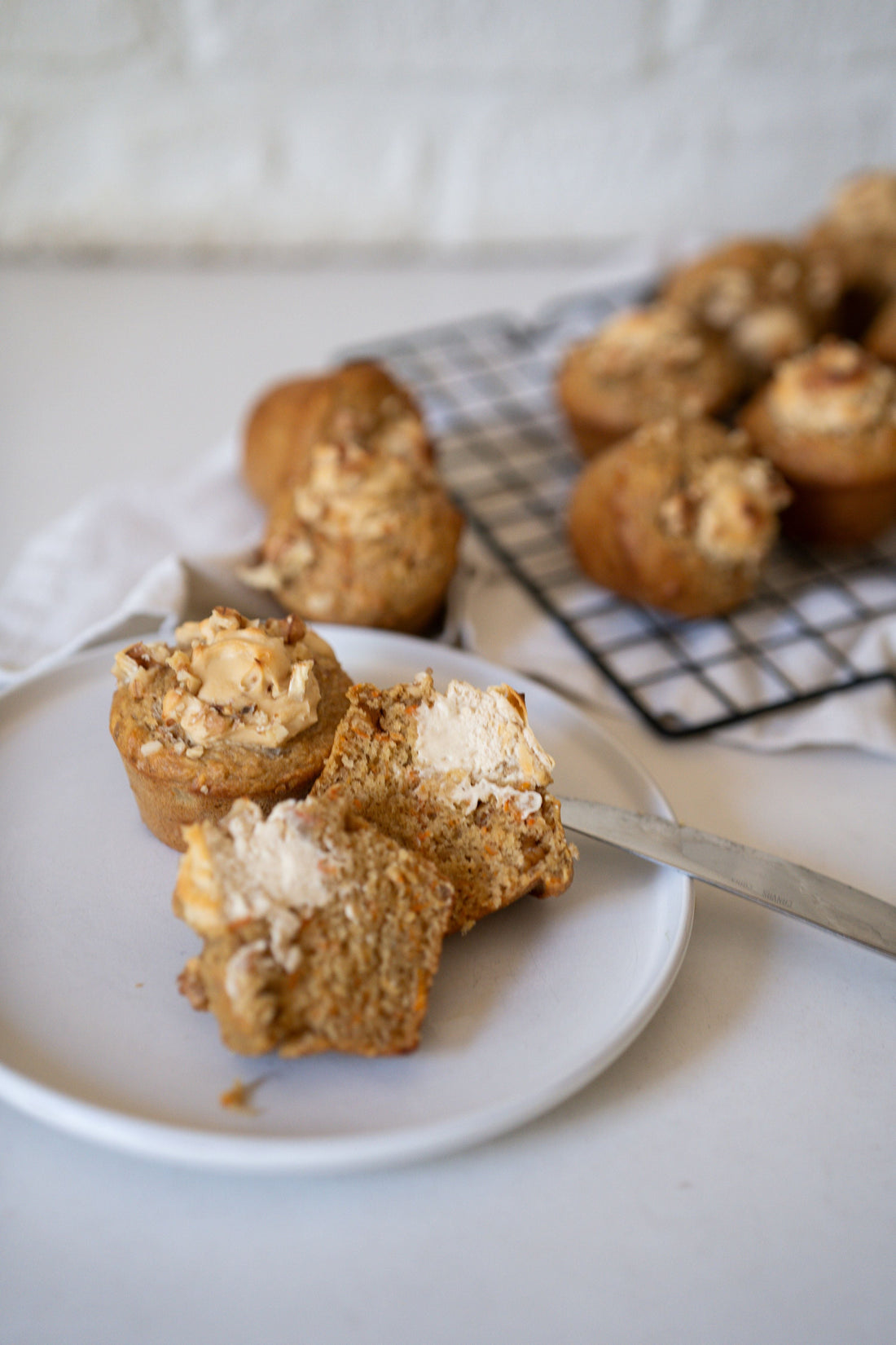 Muffins gâteau aux carottes