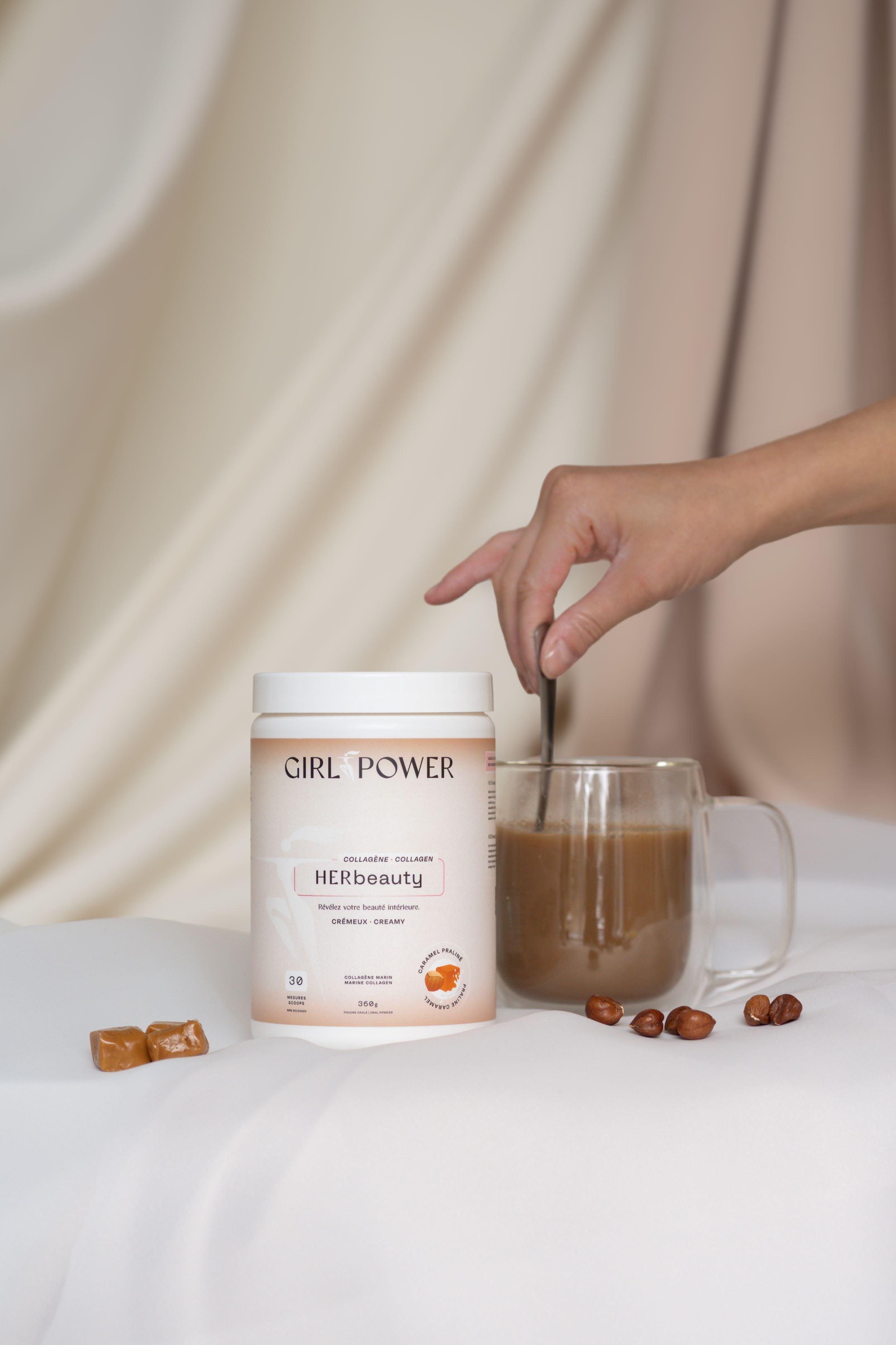 HERbeauty Collagène Creamy - Caramel pralinée