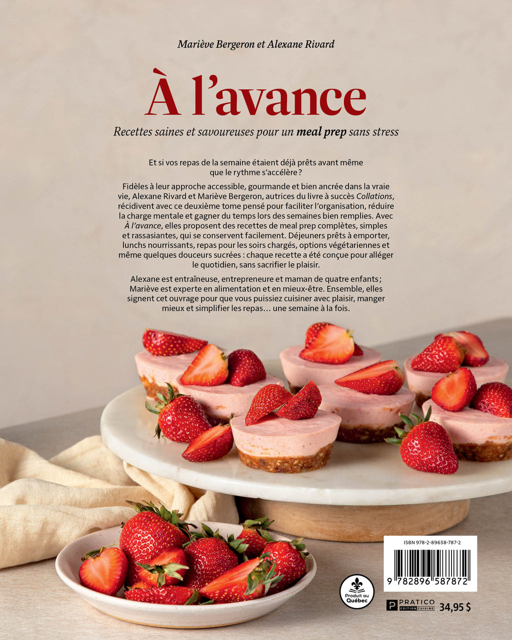 "À l'avance" par Marieve Bergeron & Alexane Rivard