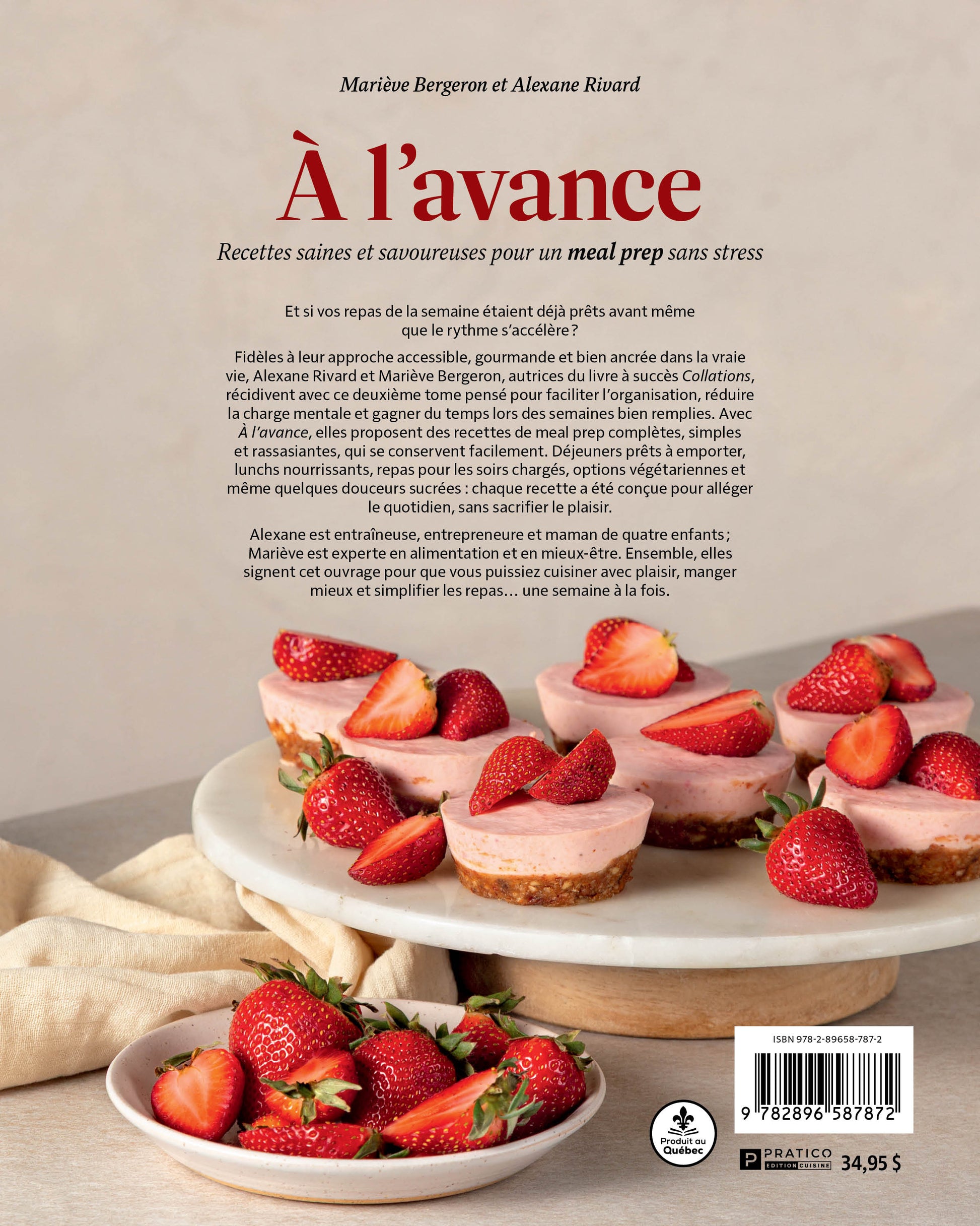 "À l'avance" par Marieve Bergeron & Alexane Rivard