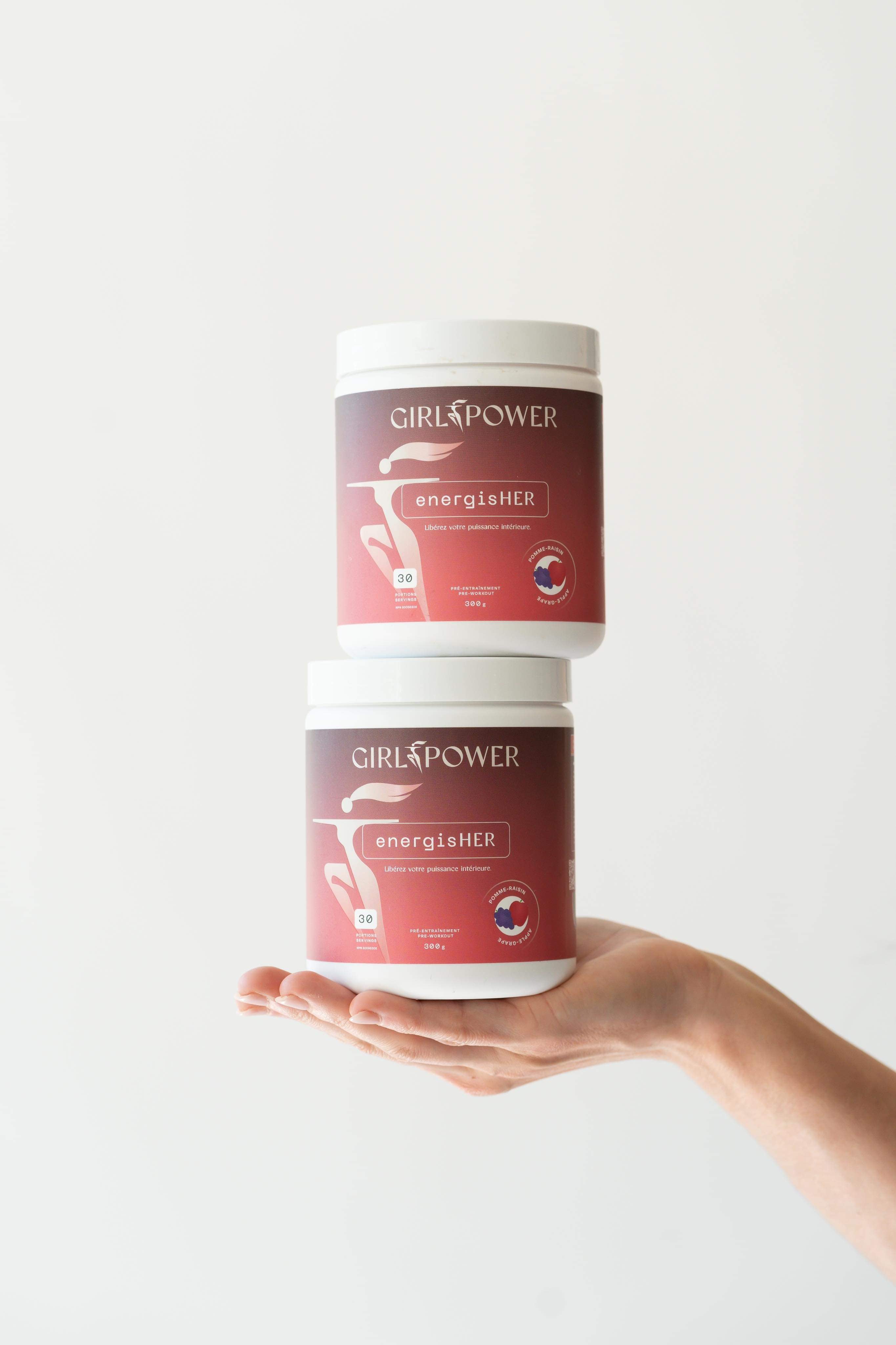 EnergisHER - Pomme & Raisin avec stimulant