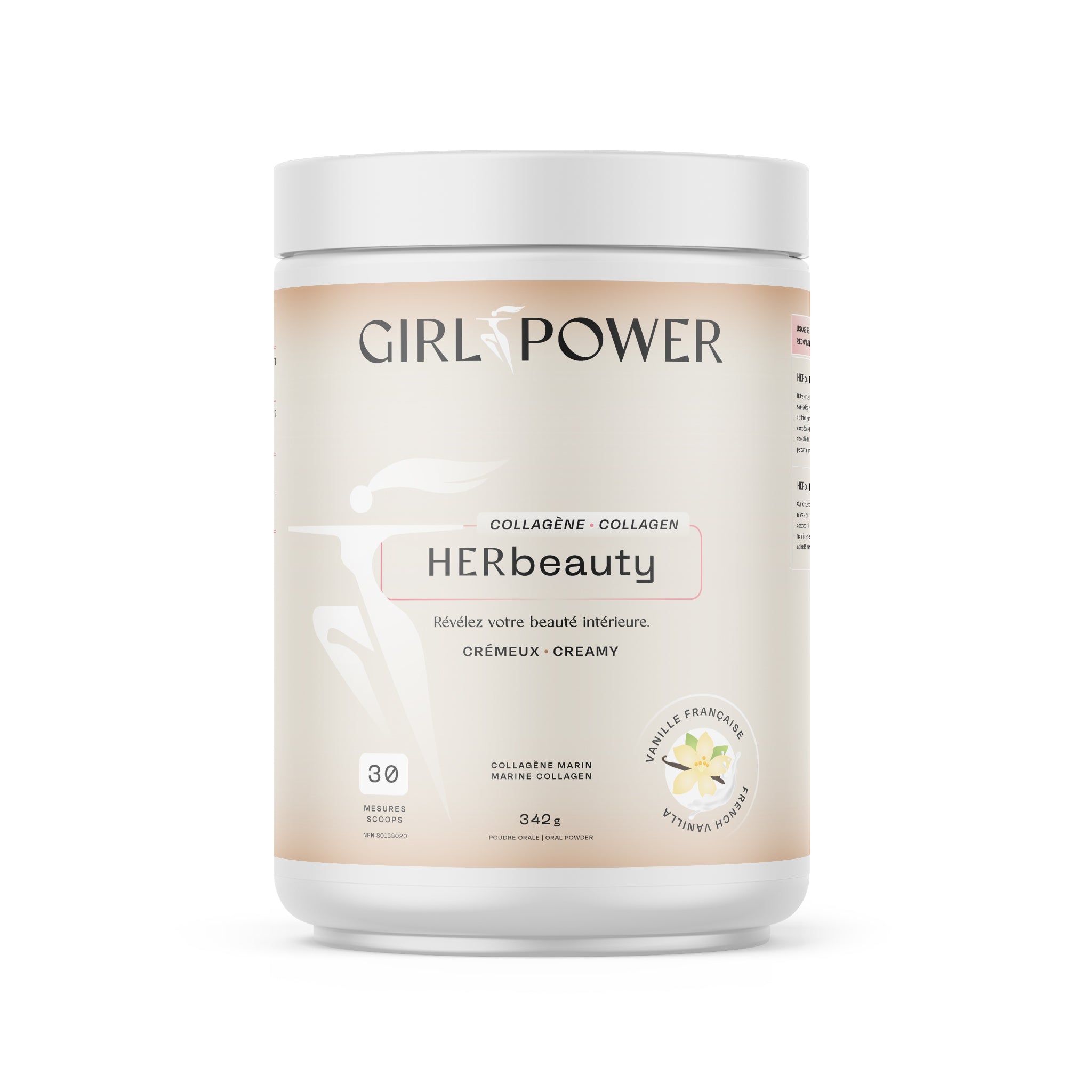 HERbeauty Collagène Creamy - Vanille française (Bundles)