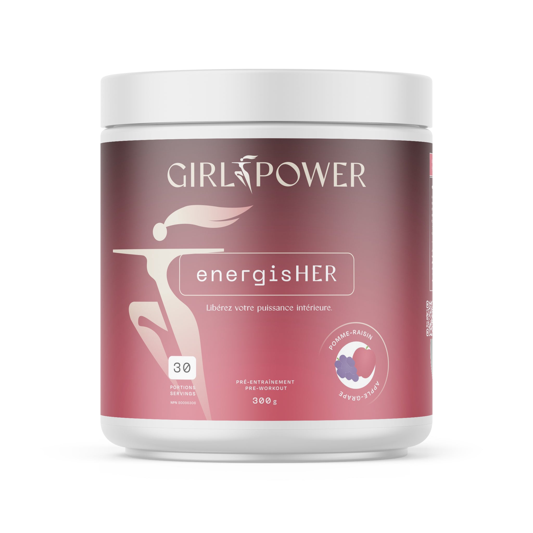 EnergisHER - Pomme & Raisin avec stimulant (Bundles)