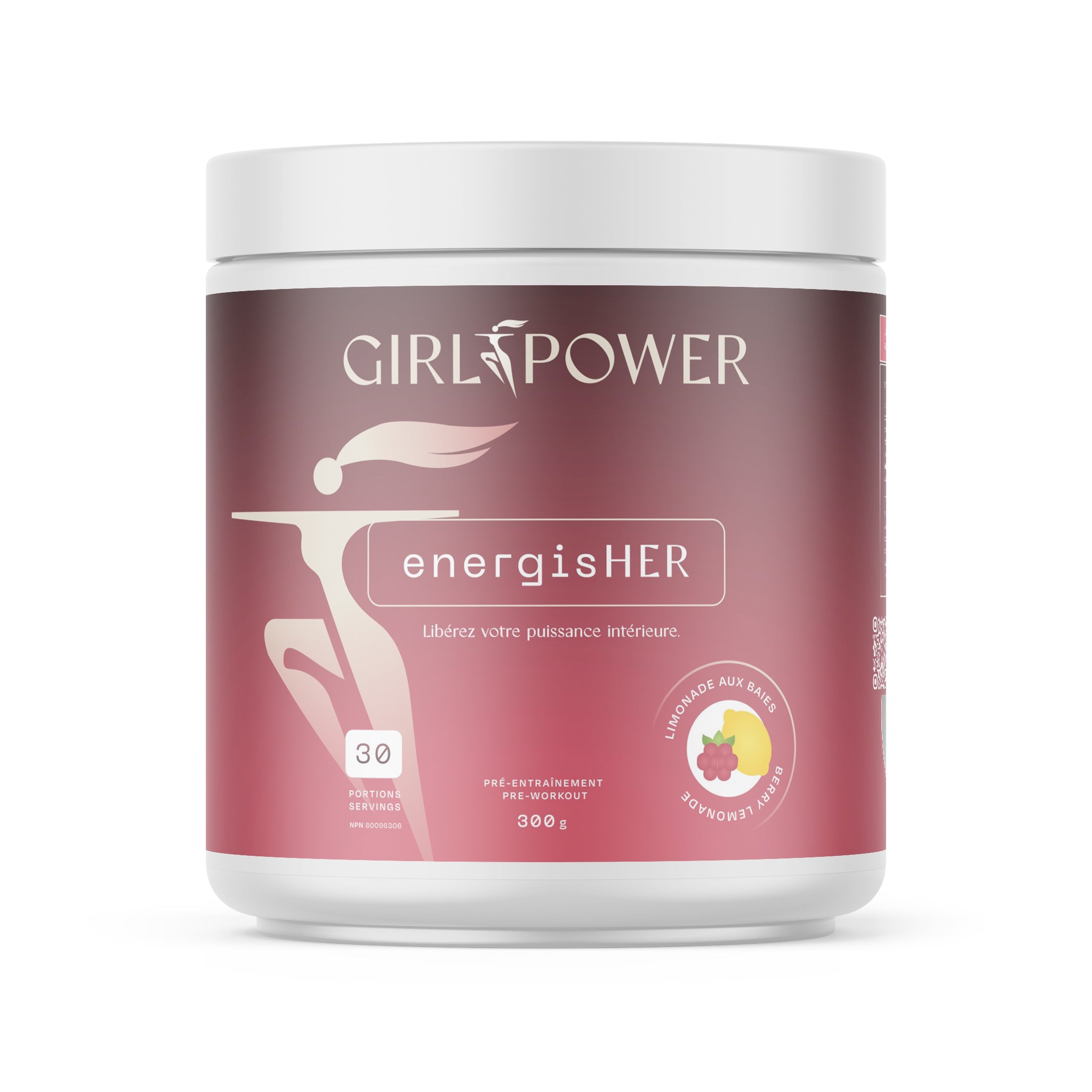 EnergisHER - Limonade aux baies avec stimulant (Bundles)