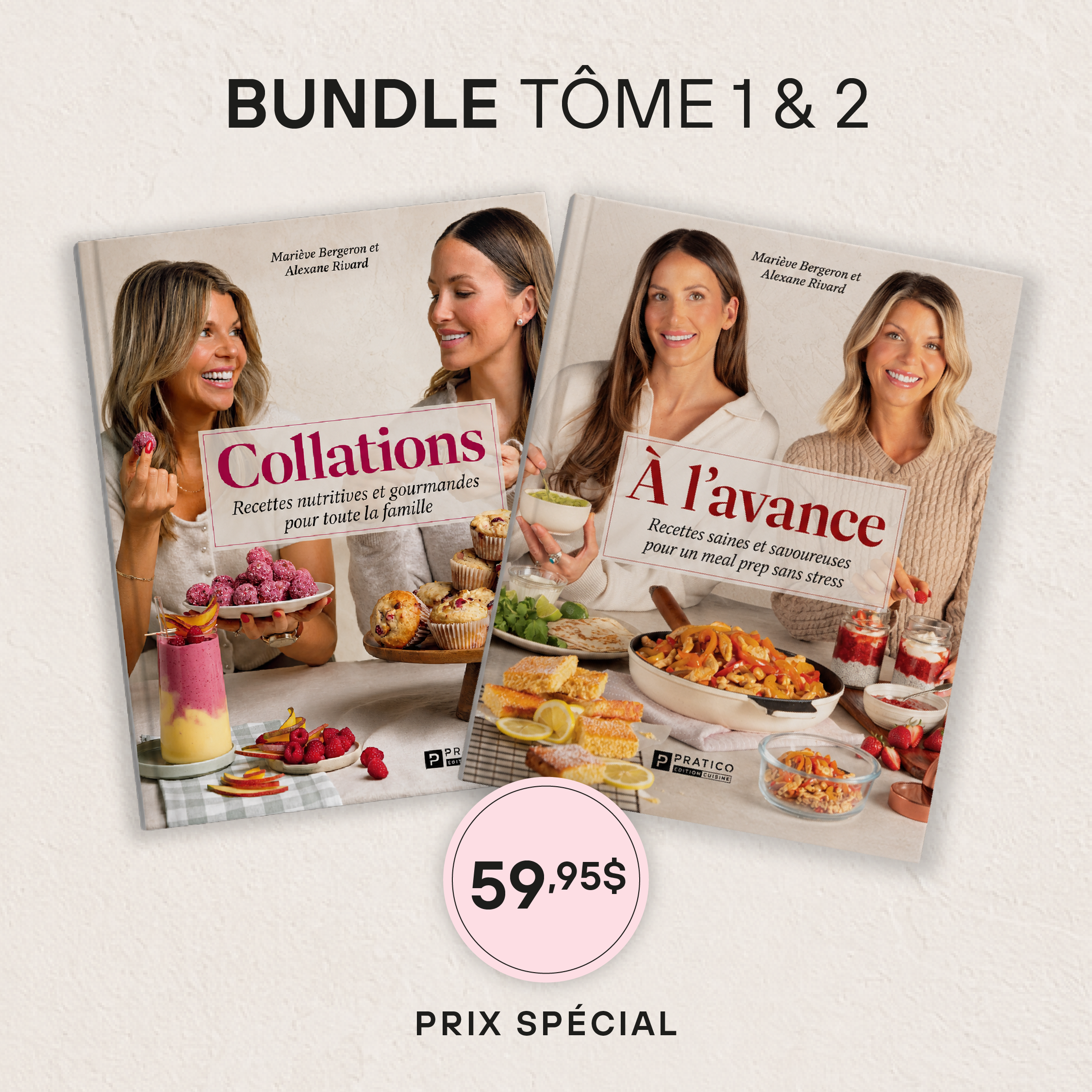 Duo livres de recettes
